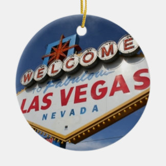Adorno De Cerámica Bienvenidos A Las Vegas