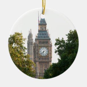 Adorno De Cerámica Big Ben London Inglaterra