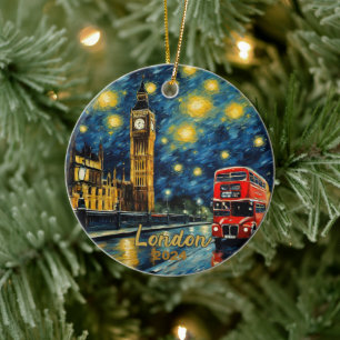 Adorno De Cerámica Big Ben London Souvenir