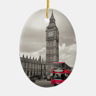 Adorno De Cerámica Big Ben Londres