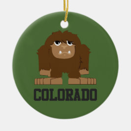 Adorno De Cerámica Bigfoot Colorado