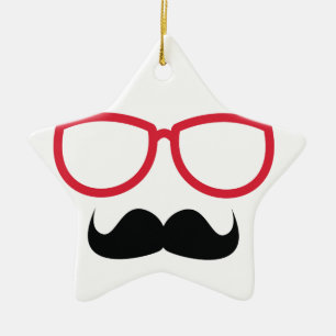 Adorno De Cerámica Bigote