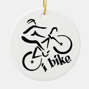 Adorno De Cerámica BIKE el ornamento, personalizar