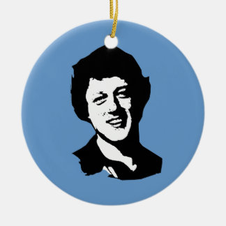 Adorno De Cerámica Bill Clinton retro