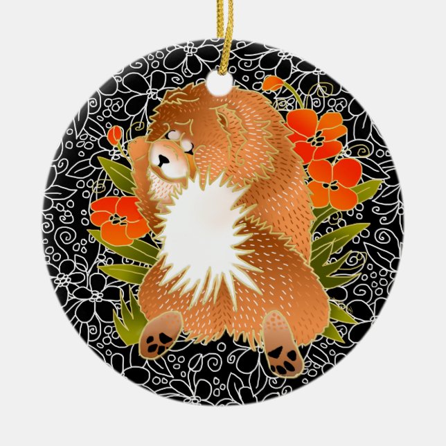 ADORNO DE CERÁMICA BINDI MINGSIE CHOW ORNAMENT (Frente)
