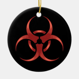 Adorno De Cerámica Biohazard 1