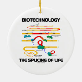 Adorno De Cerámica Biotecnología el empalmar de la vida (ARN maduro)