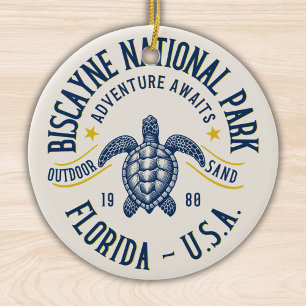 Adorno De Cerámica Biscayne Nature Reserve Florida