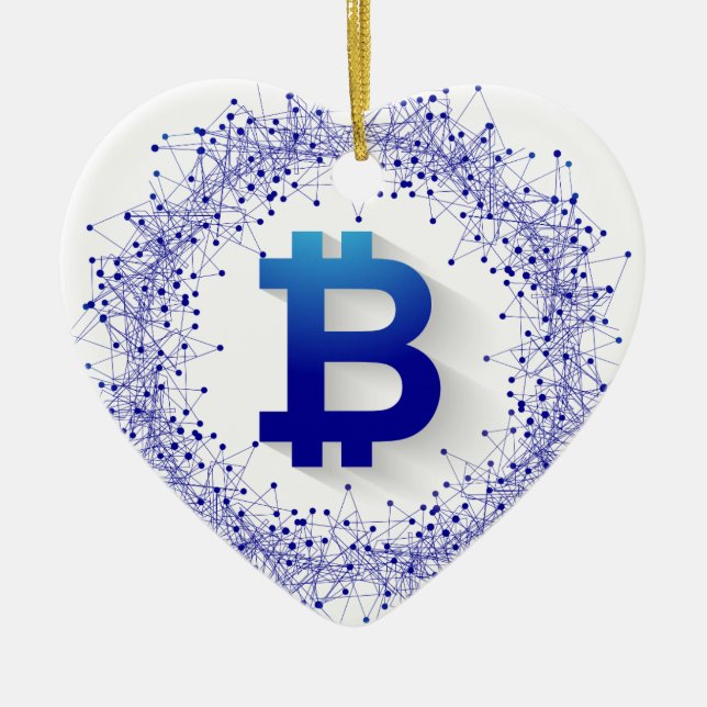 Adorno De Cerámica Bitcoin 5 (Frente)