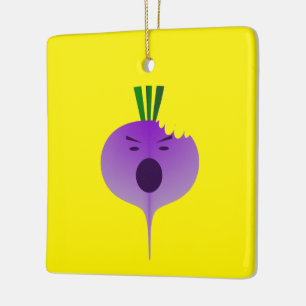 Adorno De Cerámica Bite The Angry Turnip de Kenneth Yoncich