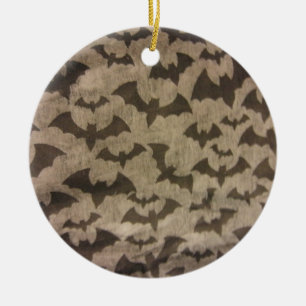 Adorno De Cerámica Black Bats
