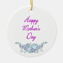 blanco del día de la madre feliz