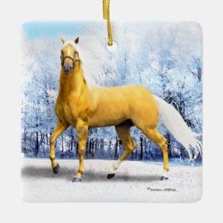 Adorno De Cerámica "Blanco y oro"