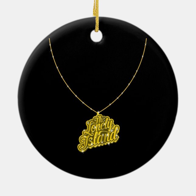 Adorno De Cerámica Bling pequeño (Atrás)