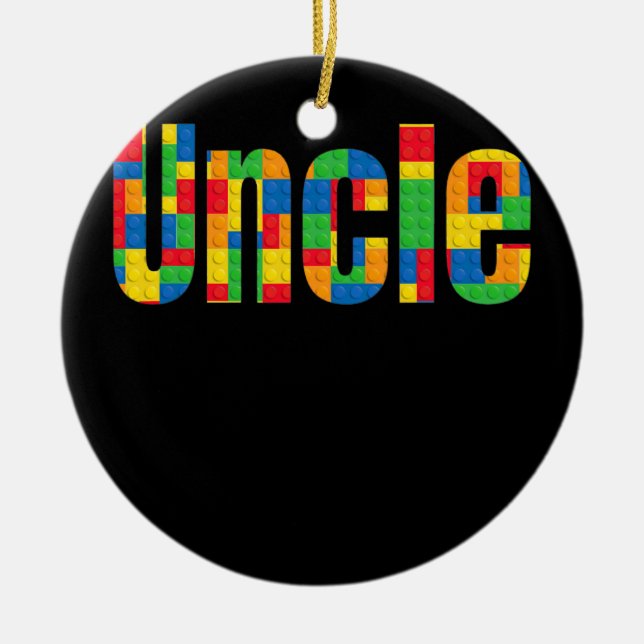 Adorno De Cerámica Bloques de construcción del generador de patrones  (Frente)