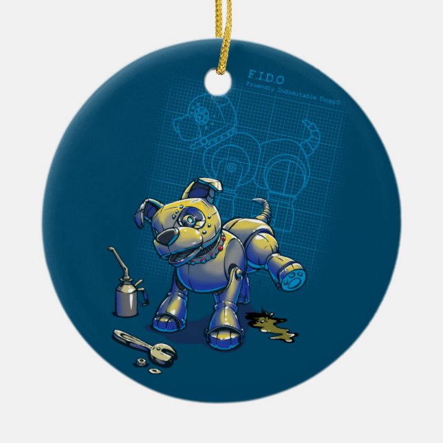 Adorno De Cerámica Blueprints for a Bestie (Frente)