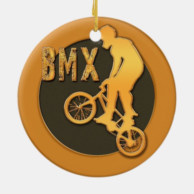ADORNO DE CERÁMICA BMX (Atrás)