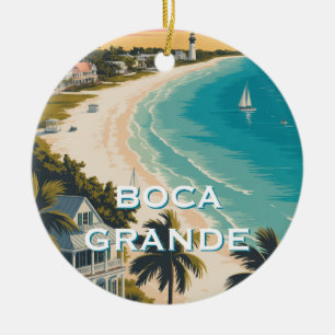 Adorno De Cerámica Boca Grande, Isla Gasparilla