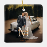 Boda fotográfico monograma