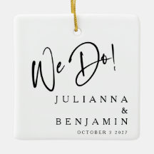 Boda Negra Blanca Personalizada Elegante Moderna