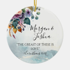 Adorno De Cerámica Bodas Caídas