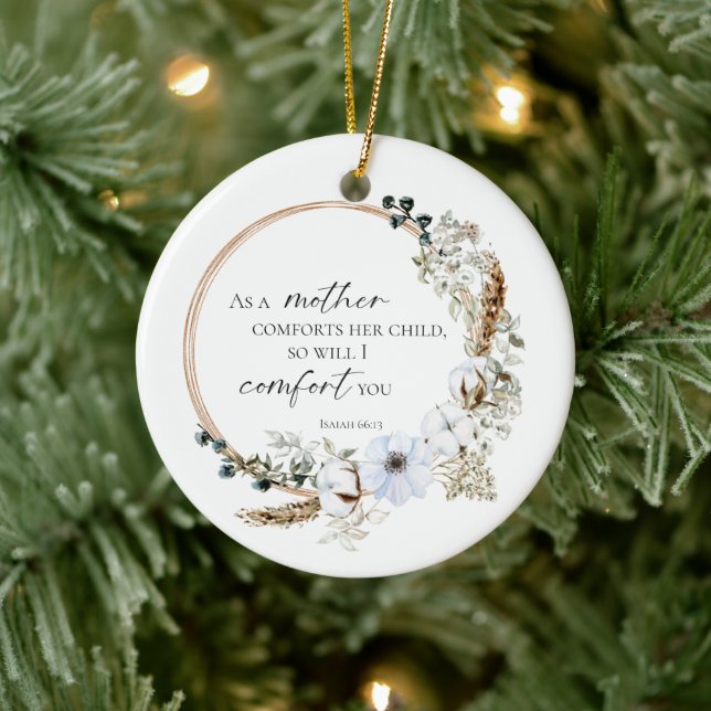 Adorno De Cerámica Boho Pampas Biblia de Grasa contra Dios Escritura  (Árbol)