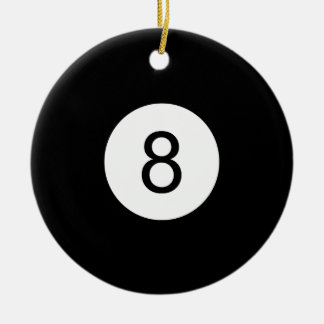 Adorno De Cerámica Bola 8