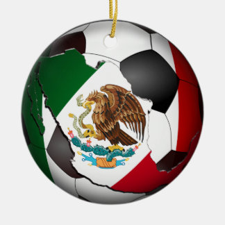 Adorno De Cerámica Bola de fútbol de México