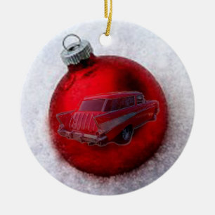 Adorno De Cerámica bola de Navidad