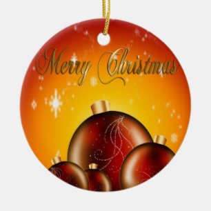 Adorno De Cerámica Bolas de navidades