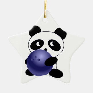Adorno De Cerámica Bolos de la panda
