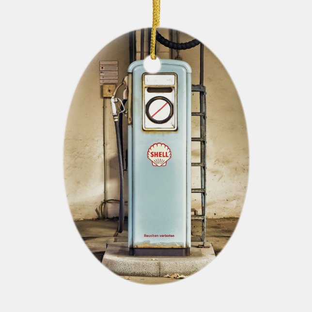 Adorno De Cerámica bomba de gas (Frente)