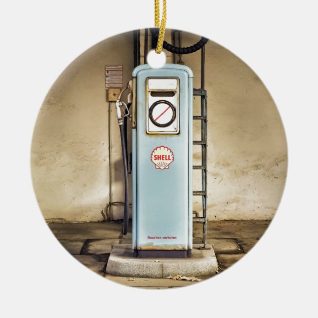 Adorno De Cerámica bomba de gas (Frente)