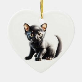 Adorno De Cerámica Bombay Kitten personalizado