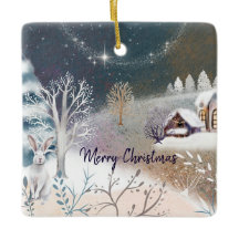 Bonito ilustracion de invierno Navidades de vacaci