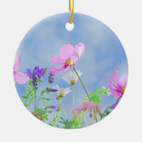 Bonito Pink Wild Flower Meadow