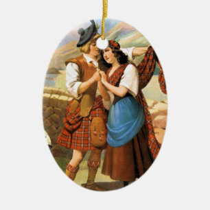 Adorno De Cerámica Bonnie Scotland