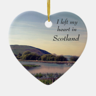 Adorno De Cerámica Bonnie Scotland — Scottish Loch View
