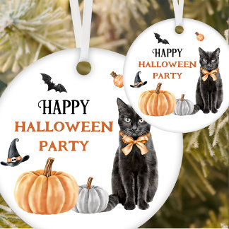 Adorno De Cerámica Boo Cute Fantasma Halloween