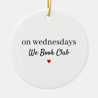 Adorno De Cerámica Book Club, Funny Reading Group Gift 