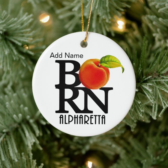 Adorno De Cerámica BORN Alpharetta Georgia (Árbol)