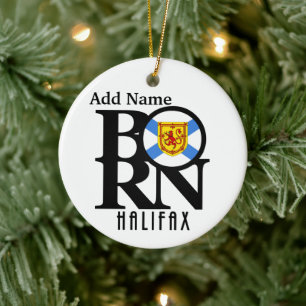 Adorno De Cerámica BORN Halifax Nova Scotia