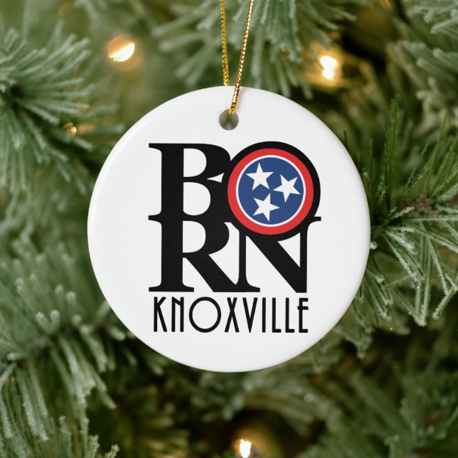 Adorno De Cerámica BORN Knoxville Tennessee (Árbol)