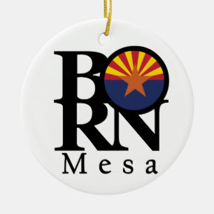 Adorno De Cerámica BORN Mesa Arizona