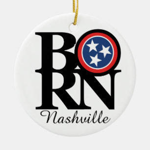 Adorno De Cerámica BORN Nashville TN