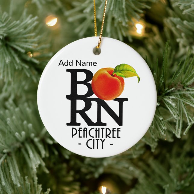 Adorno De Cerámica BORN Peachtree City Georgia (Árbol)