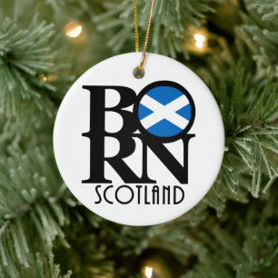 Adorno De Cerámica BORN Scotland