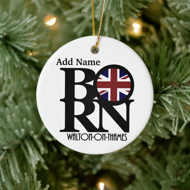 Adorno De Cerámica BORN Walton-On-Thames (Árbol)