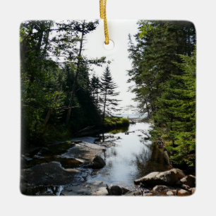 Adorno De Cerámica Bosque cerca de la playa de Hunters