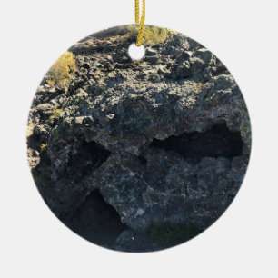 Adorno De Cerámica Bosque de cuenca de lava, O